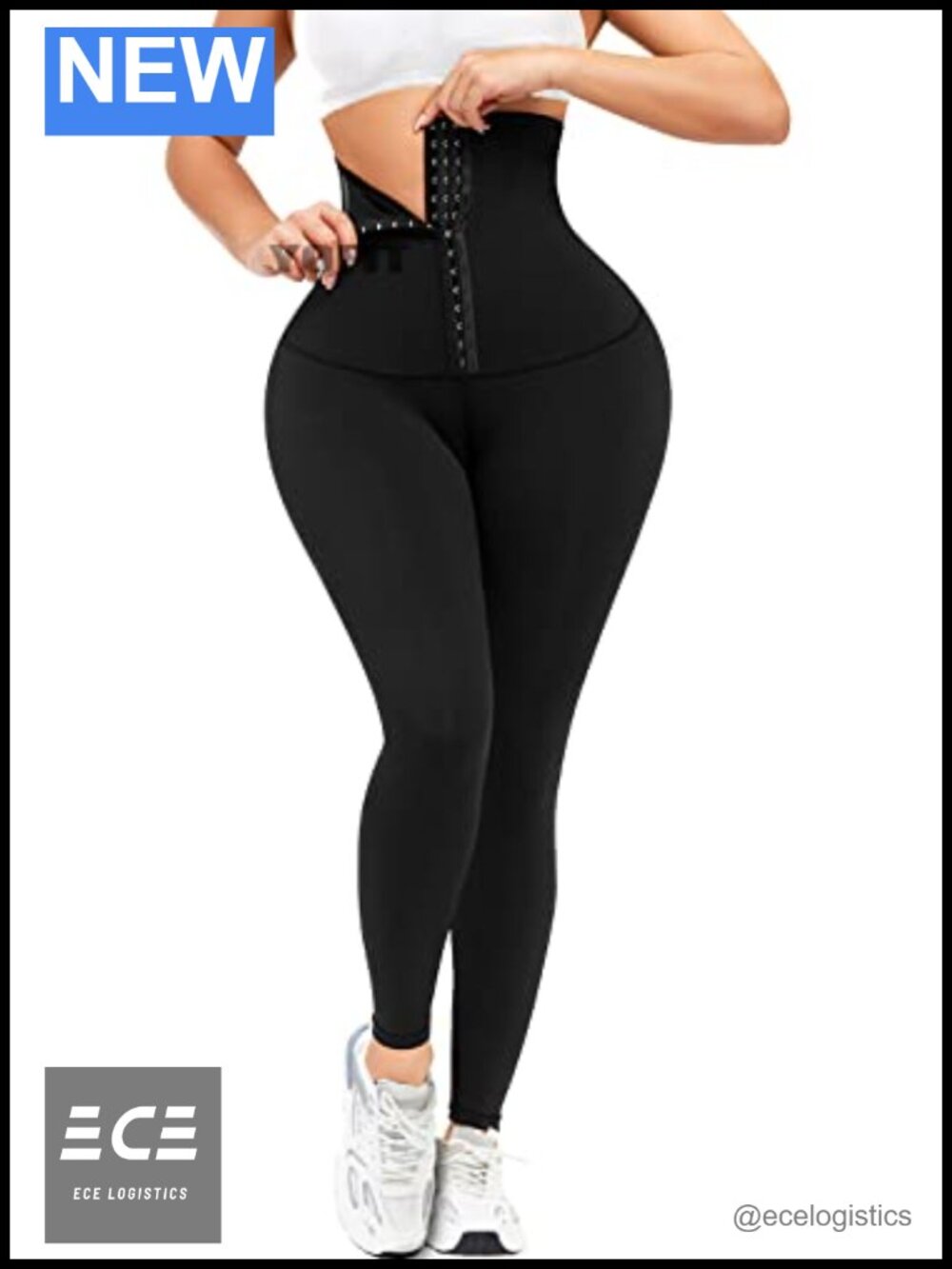 Super High Waist Corset Leggings Tummy Control Compression Yoga Pants